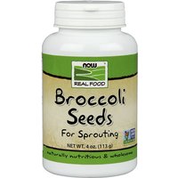 Broccoli Seeds, For Sprouting, 4 oz, NOW Foods