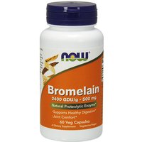 Bromelain 2400 GDU/500 mg, 60 Vcaps, NOW Foods