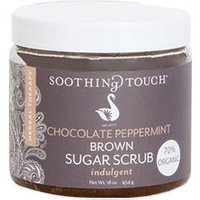 Herbal Therapy Brown Sugar Scrub, 70% Organic, Chocolate Peppermint, 16 oz, Soothing Touch