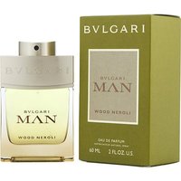 Bvlgari Man Wood Neroli Eau De Parfum Spray for Men, 2 oz