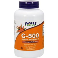 Vitamin C-500 Calcium Ascorbate, 250 Capsules, NOW Foods