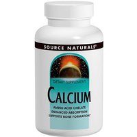 Calcium Amino Acid Chelate 200mg 250 tabs from Source Naturals