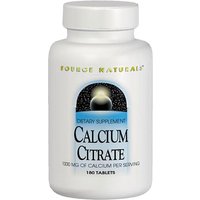 Calcium Citrate 180 tabs from Source Naturals