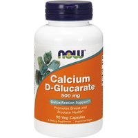 Calcium D-Glucarate 500 mg, 90 Veg Capsules, NOW Foods