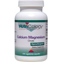 Calcium Magnesium Citrate 100 caps from NutriCology