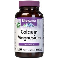 Calcium Plus Magnesium, 180 Vcaps, Bluebonnet Nutrition