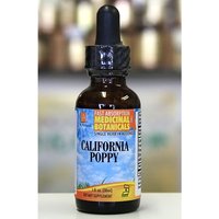 California Poppy Liquid Herb Supplement, Organic, 1 oz, L.A. Naturals