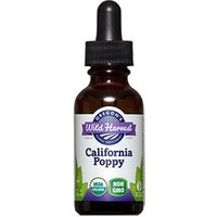California Poppy Liquid Extract, Organic, 1 oz, Oregons Wild Harvest