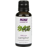 Camphor Oil, Pure Essential Oil 1 oz, NOW Foods