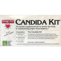 Candida Kit, Herbal Supplement, 1 Kit (4-Piece), Kroeger Herb