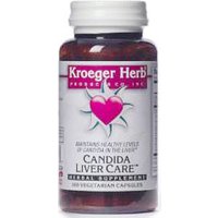 Candida Liver Care, 100 Vegetarian Capsules, Kroeger Herb