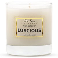 Luxury Candle - Luscious Lavender Sage, 8.5 oz, De Soap Boutique