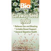 Caraway Seed 1000 mg, 60 Vegetarian Capsules, Bio Nutrition Inc.
