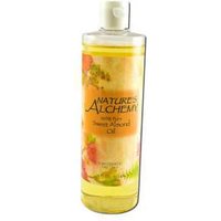 Carrier Oil Sweet Almond, 16 oz, Natures Alchemy