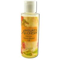 Carrier Oil Sweet Almond, 4 oz, Natures Alchemy