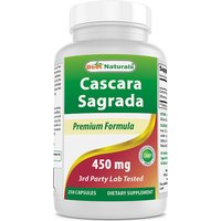 Cascara Sagrada 450 mg, 250 Capsules, Best Naturals