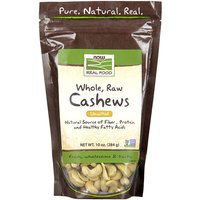 Raw Cashews, Whole & Unsalted, 10 oz, NOW Foods