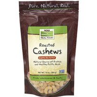 Roasted Cashews, Lightly Sea Salted, 10 oz, NOW Foods
