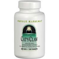 Cats Claw 500mg 120 tabs from Source Naturals