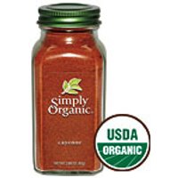Cayenne Pepper, 2.89 oz, Simply Organic