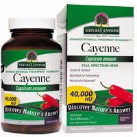 Cayenne Pepper Fruit, 90 Vegetarian Capsules, Natures Answer