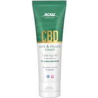 CBD Joint & Muscle Cream, 4 oz, NOW Foods