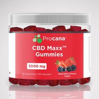 CBD Maxx Gummies, 30 pcs, Procana Laboratories