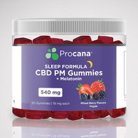 CBD PM with Melatonin Gummies, 30 pcs, Procana Laboratories