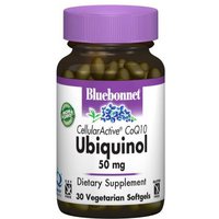 CellularActive CoQ10 Ubiquinol 50 mg, 60 Vegetarian Softgels, Bluebonnet Nutrition