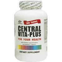 Central Vita Plus Multivitamin, Value Size, 300 Tablets, Nu Health