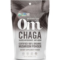 Chaga Mushroom Superfood Powder, 100 g, Om Organic Mushroom Nutrition