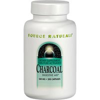 Charcoal (Activated Charcoal) 260mg 200 caps from Source Naturals