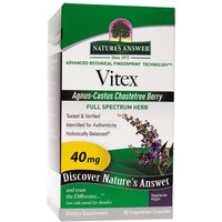 Vitex, Agnus-Castus Chaste Berry, 90 Vegetarian Capsules, Natures Answer