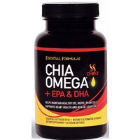 Chia Omega + EPA & DHA, 60 Vegan Softgels, Essential Formulas