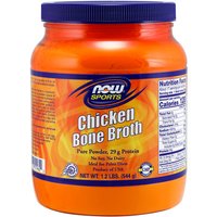 Chicken Bone Broth Powder, 1.2 lb, NOW Foods
