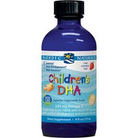 Childrens DHA Liquid, Strawberry Flavor for Kids, 4 oz, Nordic Naturals