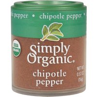 Chipotle Pepper, Ground, 0.57 oz, Simply Organic