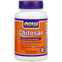 Chitosan 500mg with Chromium 120 Caps, NOW Foods