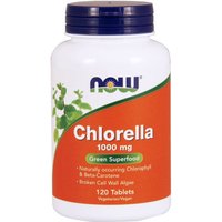 Chlorella 1000mg 120 Tabs, NOW Foods