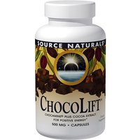 Choco Lift 500mg (ChocoLift), 120 Capsules, Source Naturals