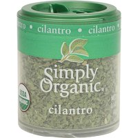 Cilantro Leaf, Cut & Sifted, 0.14 oz, Simply Organic