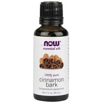 Cinnamon Bark Oil, Pure Essential Oil 1 oz, NOW Foods