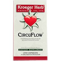 Circu Flow (CircuFlow), 270 Vegetarian Capsules, Kroeger Herb