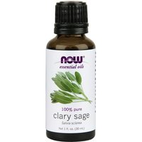 Clary Sage Oil, Pure Essential Oil 1 oz, NOW Foods