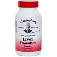 Liver Transition Formula Capsule, Detoxification, 100 Vegicaps, Christophers Original Formulas