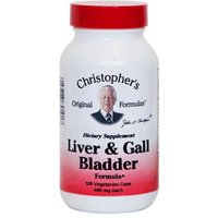 Liver & Gall Bladder Capsule Formula, 100 Vegicaps, Christophers Original Formulas