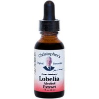 Lobelia Herb Alcohol Extract Liquid, 1 oz, Christophers Original Formulas