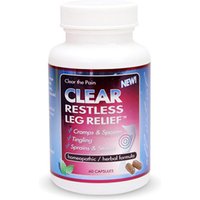 Clear Restless Leg Relief, 60 Capsules, Clear Products