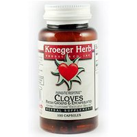 Cloves Herb, 100 Vegetarian Capsules, Kroeger Herb