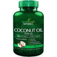 Coconut Oil 1000 mg, 120 Softgels, PureMark Naturals